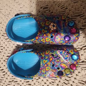 Lisa frank childrens crocs